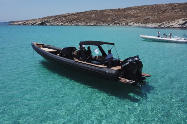 Mykonos Private Boat for rent - Don Blue Yachting - AEOLUS FOST BIG MATRIX Black edition