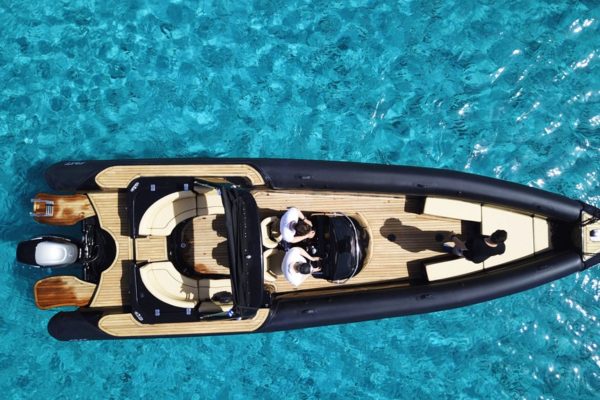 Mykonos Private Boat for rent - Don Blue Yachting - ORION FOST MATRIX Black edition