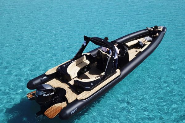 Mykonos Private Boat for rent - Don Blue Yachting - ORION FOST MATRIX Black edition