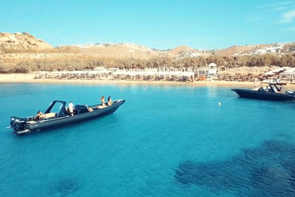 Mykonos Tender Services - Don Blue Private RIB Boat Rentals