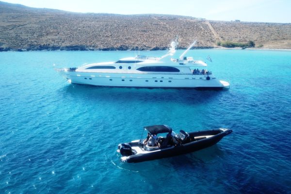 Mykonos Tender Services - Don Blue Private Boat Rentals