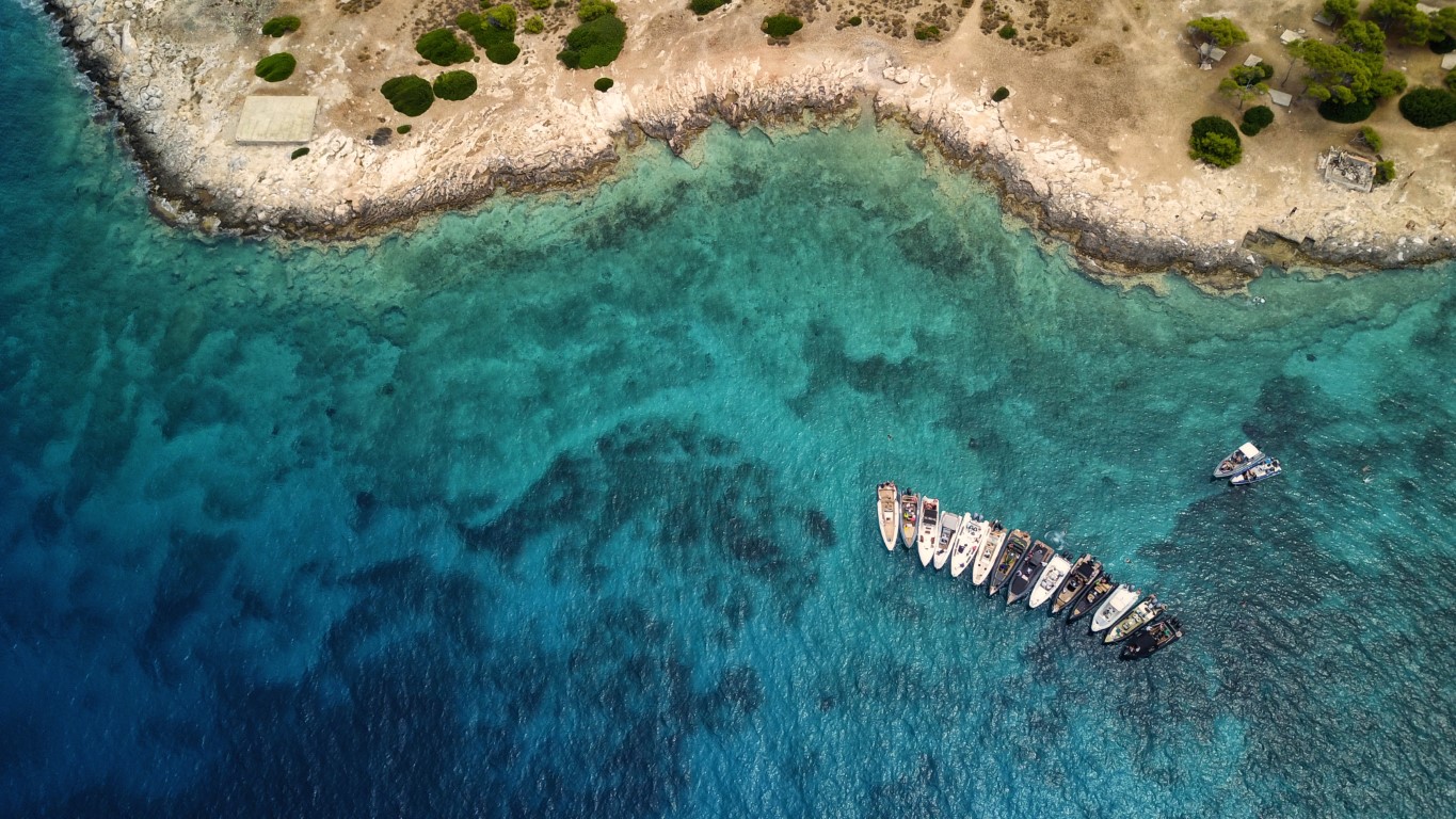 Athens - Aegina island - Moni islet - Private day cruise | Don Blue Yachting