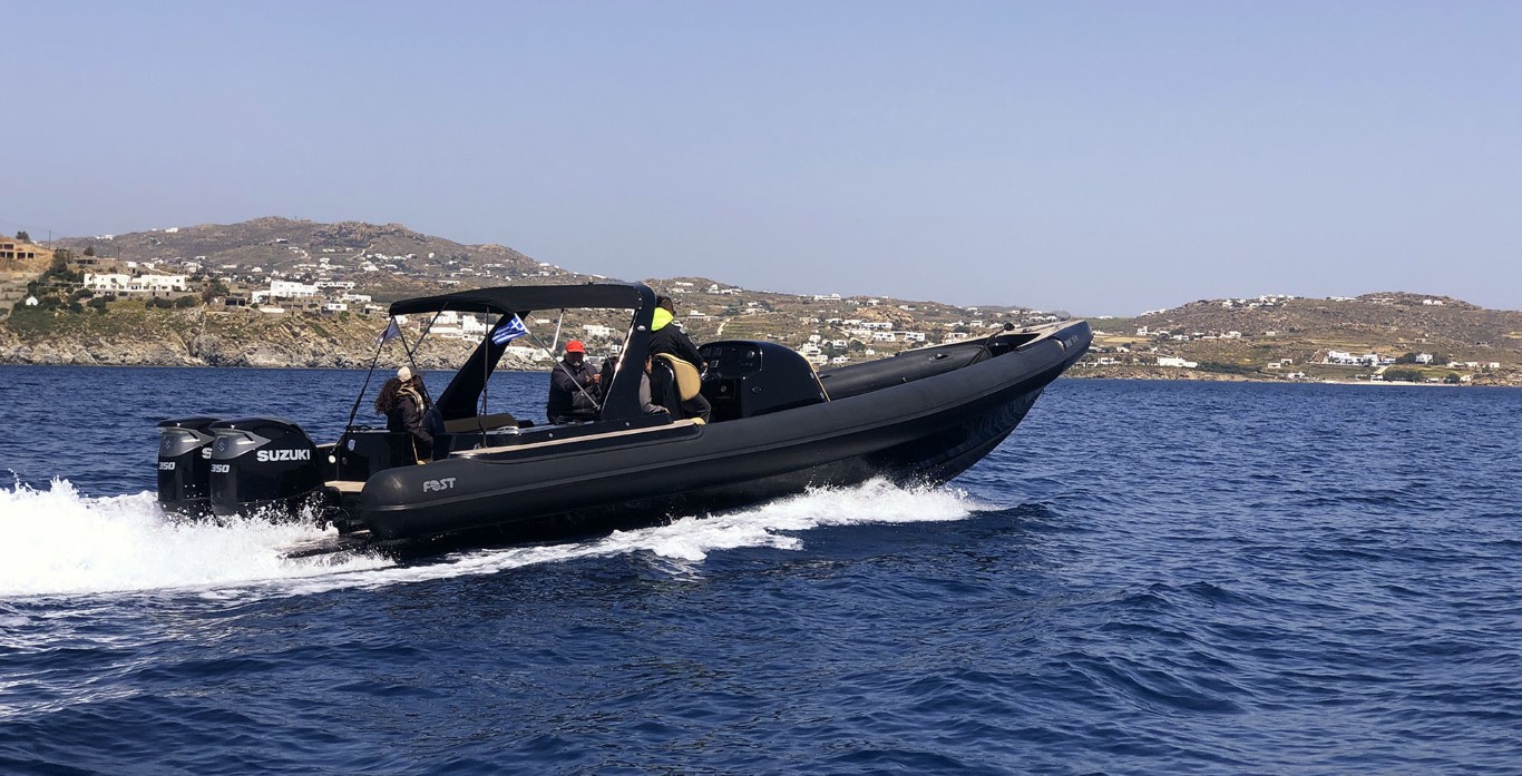 Private day cruise from Mykonos to Naxos - Koufonisia – Panteronisia | Don Blue RIB boat rental