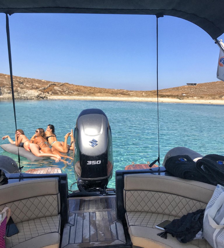 Private day cruise from Paros to Naxos - Koufonisia – Panteronisia | Don Blue RIB boat rentals