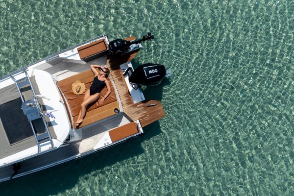 Axopar Cabin - Triopas | Boat Transfers | Don Blue RIB boat rental