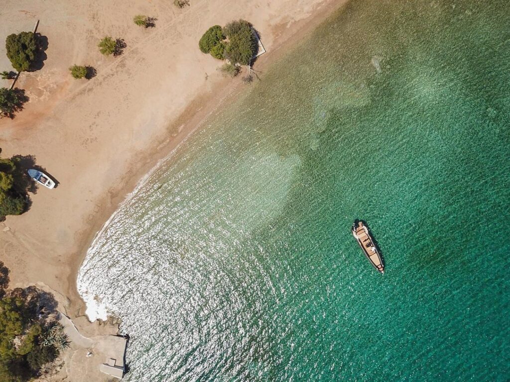 Discovering the untouched beauty of Dokos island near Hydra on an exclusive day trip from Athens.