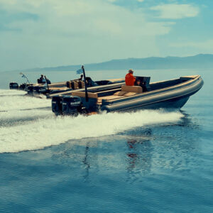 Fast and reliable private boat transfers between Mykonos, Paros, and Naxos, skipping the ferry lines with Don Blue Yachting.