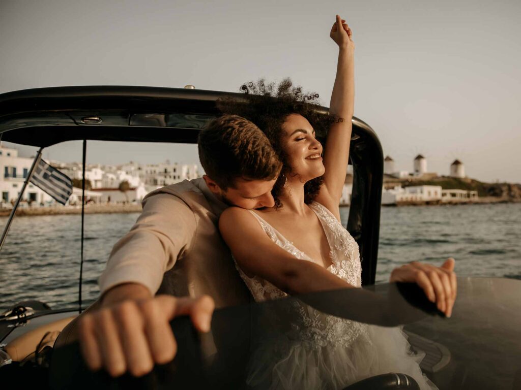 Impeccable styling and lighting during a professional boat photoshoot, emphasizing the VIP atmosphere of our private cruises.