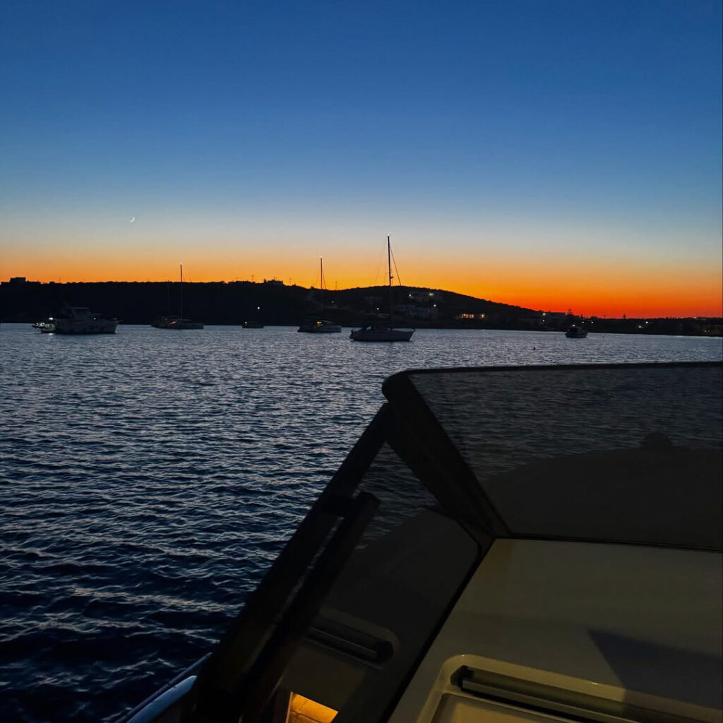 Jason Padrone's sound merged perfectly with the parian sunset