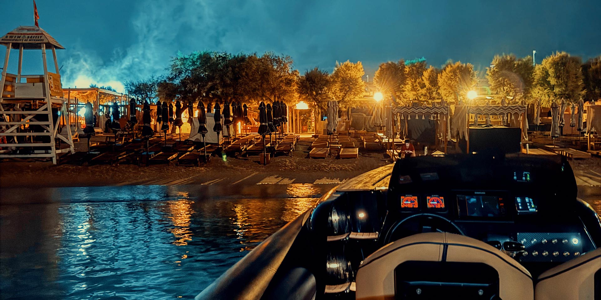 Don Blue Yachting sea taxi for Mahmut Orhan Mykonos 2026.